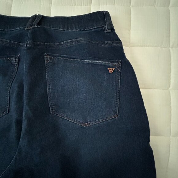 Wit & Wisdom High Rise Sailor Jeans with Button Detail - Picture 5 of 5